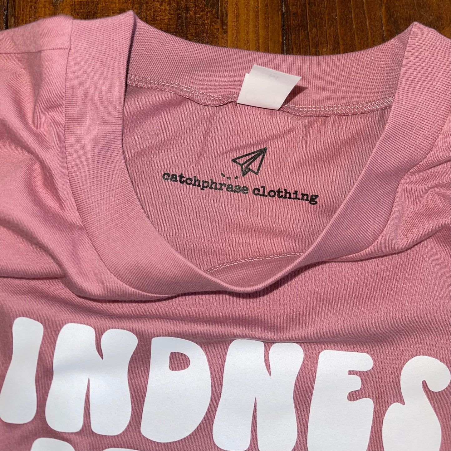 kindness matters cropped tee