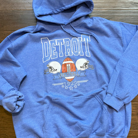 Detroit football hoodie