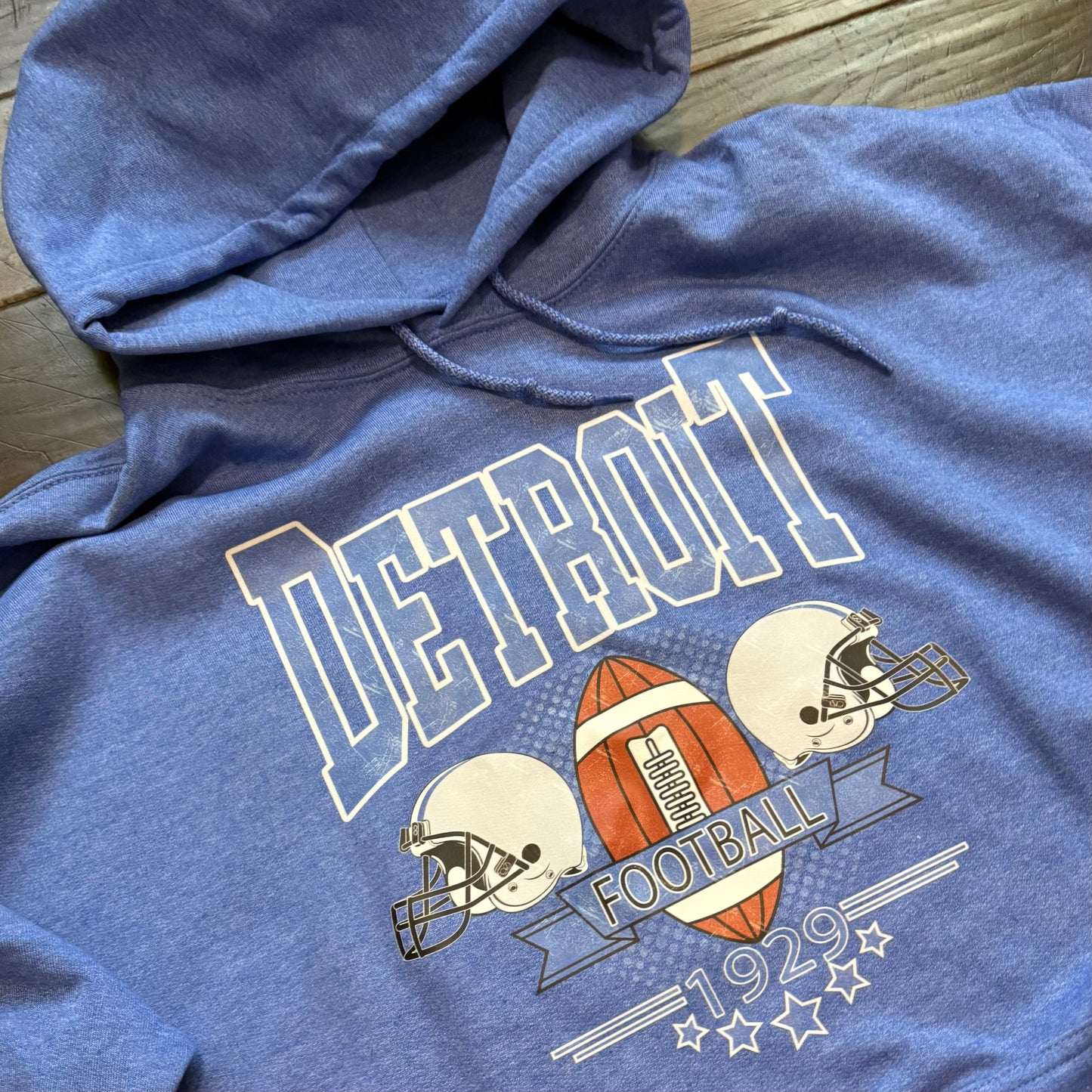 Detroit football hoodie