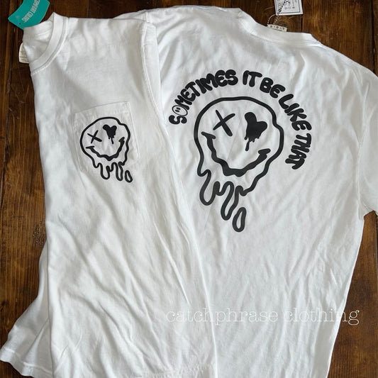 sometimes pocket tee