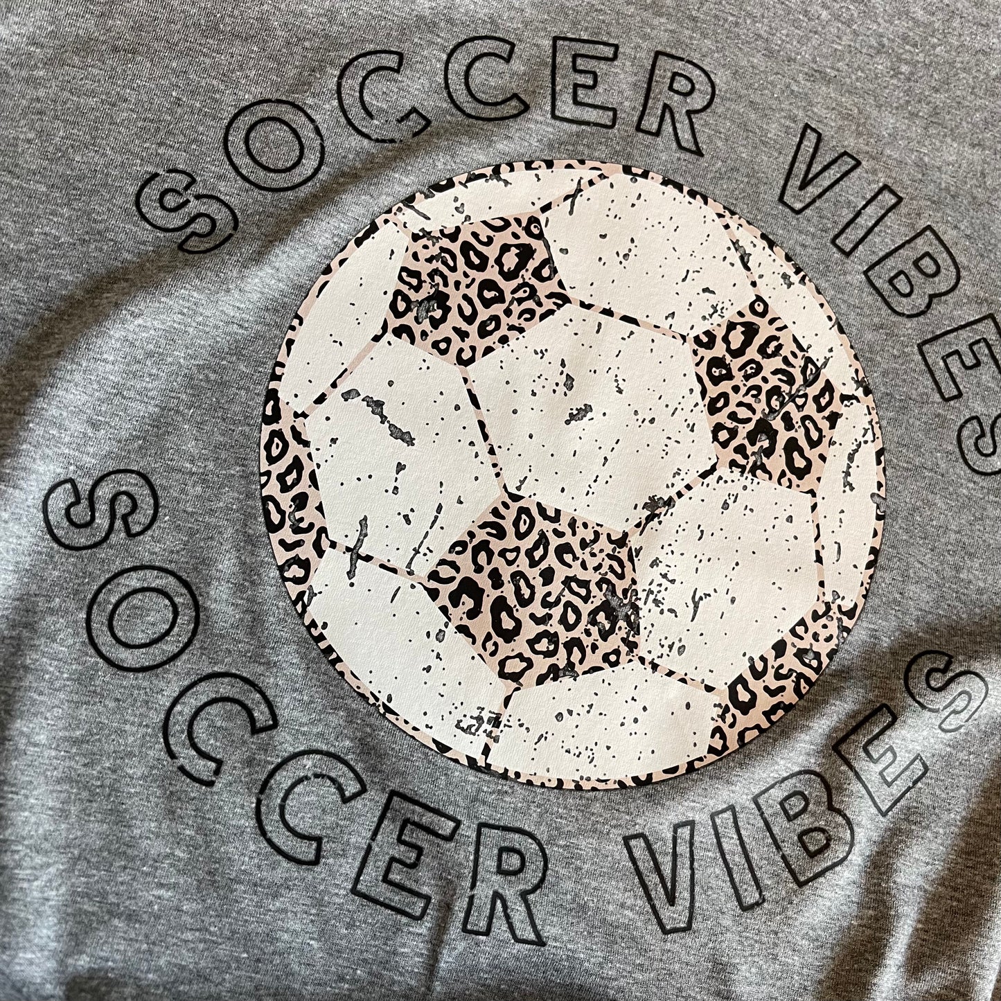 soccer vibes tee