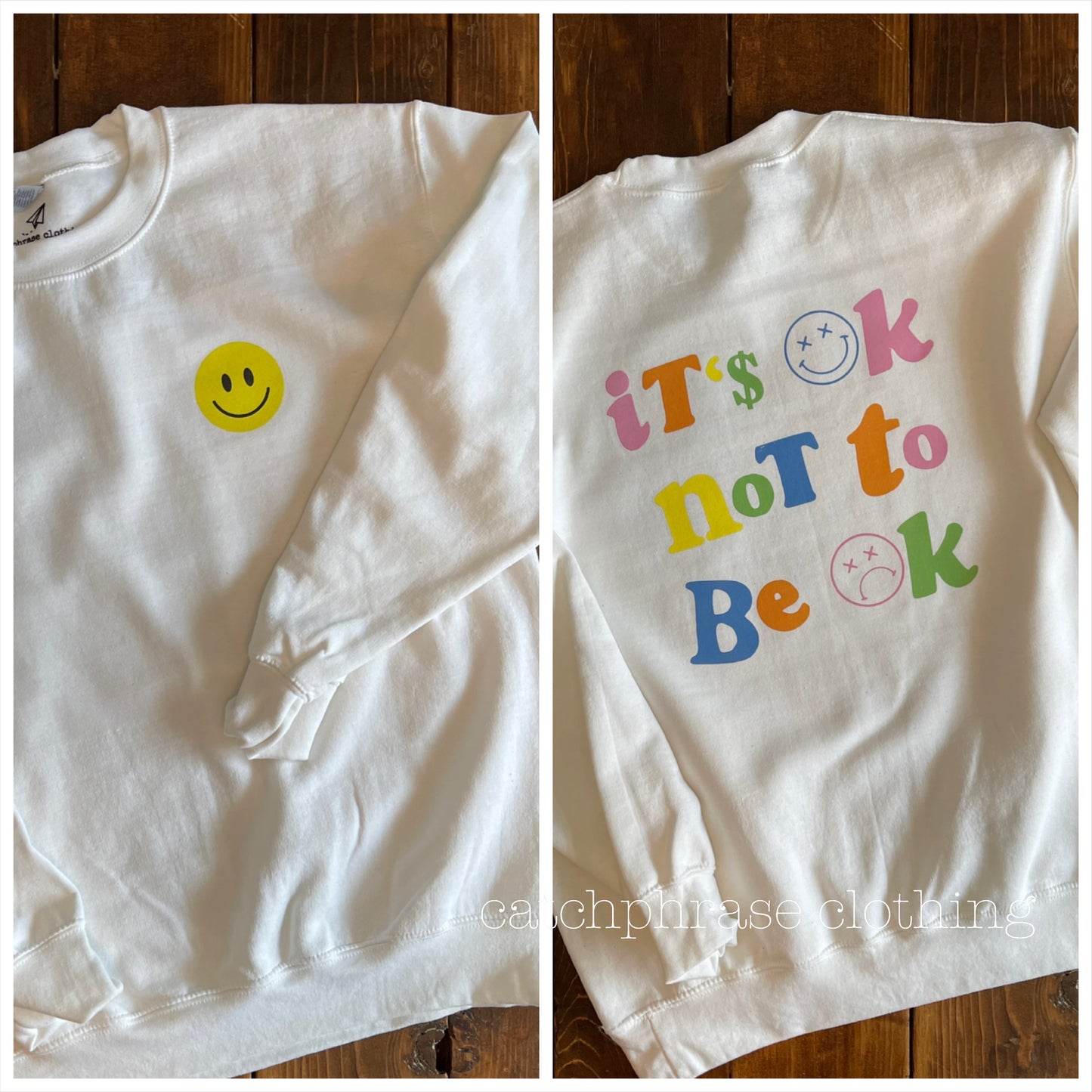 it’s ok not to be ok crewneck