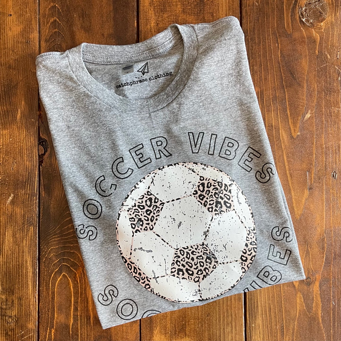 soccer vibes tee